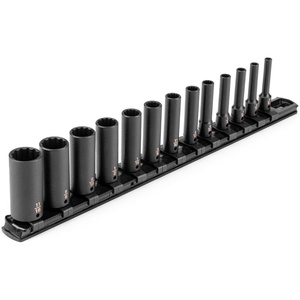 image:imageTEKTON 14 Inch Drive Shallow 12Point Impact Socket Set with Case 29Piece 5321116 in  SID90404Deep