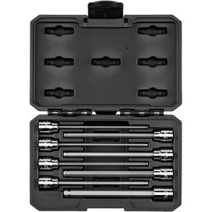 image:imageTEKTON 38 Inch Drive Long Ball End Hex Bit Socket Set with Mini Stacking Tool Box 11Piece 310 mm  SHB917038Piece 1838 in