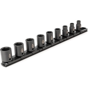 image:imageTEKTON 38 Inch Drive SemiDeep 6Point Impact Socket Set with Rail 19Piece 624 mm  SID91117Standard