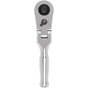 image:imageTEKTON 38 Inch Drive x 412 Inch Flex Head NonQuickRelease Stubby Ratchet  SRH2610412 Inch Drive x 6 Inch Flex Head QR