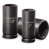 image:imageTEKTON 34 Inch Drive Deep 6Point Impact Socket Set with Case 7Piece 1316112 in  48907Piece 1316  112 in