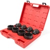 image:imageTEKTON 34 Inch Drive Deep 6Point Impact Socket Set with Case 7Piece 1316112 in  48908Piece 2116  212 in