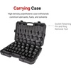 image:imageTEKTON 34 Inch Drive Shallow 6Point Socket Set with Case 36Piece 12212 in  SID93408