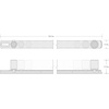 image:imageTEKTON 38 Inch Drive 12Point Impact Socket Set with Rail 9Piece 51634 in  SID91108Rails