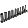 image:imageTEKTON 38 Inch Drive 12Point Impact Socket Set with Rail 9Piece 51634 in  SID91108Rails