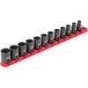 image:imageTEKTON 38 Inch Drive 12Point Impact Socket Set with Rail 9Piece 51634 in  SID91108Rails