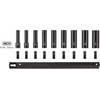 image:imageTEKTON 38 Inch Drive 12Point Impact Socket Set with Rail 9Piece 51634 in  SID91108Rails