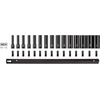 image:imageTEKTON 38 Inch Drive 12Point Impact Socket Set with Rail 9Piece 51634 in  SID91108Rails