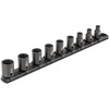 image:imageTEKTON 38 Inch Drive 12Point Impact Socket Set with Rail 9Piece 51634 in  SID91108Rails
