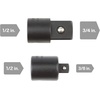 image:imageTEKTON 12 Inch Drive F x 34 Inch M Impact Adapter  SIA241032Piece 12 in AdapterReducer Set