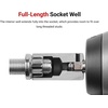 image:imageTEKTON 14 Inch Drive x 9 mm SemiDeep 12Point Impact Socket  SID0430917 mm