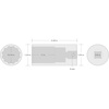 image:imageTEKTON 38 Inch Drive x 1 Inch Shallow 12Point Impact Socket  SID122251516Inch