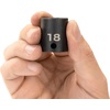 image:imageTEKTON 38 Inch Drive x 9 mm SemiDeep 12Point Impact Socket  SID1430918 mm
