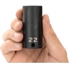 image:imageTEKTON 38 Inch Drive x 9 mm SemiDeep 12Point Impact Socket  SID1430922 mm