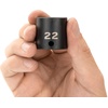 image:imageTEKTON 38 Inch Drive x 9 mm SemiDeep 12Point Impact Socket  SID1430922 mm