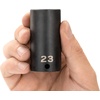 image:imageTEKTON 38 Inch Drive x 9 mm SemiDeep 12Point Impact Socket  SID1430923 mm
