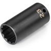 image:imageTEKTON 38 Inch Drive x 9 mm SemiDeep 12Point Impact Socket  SID1430923 mm