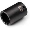 image:imageTEKTON 38 Inch Drive x 9 mm SemiDeep 12Point Impact Socket  SID1430923 mm