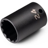 image:imageTEKTON 38 Inch Drive x 9 mm SemiDeep 12Point Impact Socket  SID1430924 mm