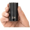 image:imageTEKTON 38 Inch Drive x 9 mm SemiDeep 12Point Impact Socket  SID1430924 mm