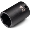 image:imageTEKTON 38 Inch Drive x 24 mm SemiDeep 6Point Impact Socket  SID14124
