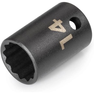 image:imageTEKTON 38 Inch Drive x 1 Inch Shallow 12Point Impact Socket  SID1222514 mm