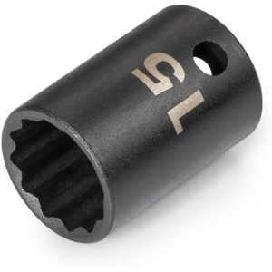 image:imageTEKTON 38 Inch Drive x 1 Inch Shallow 12Point Impact Socket  SID1222515 mm