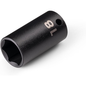 image:imageTEKTON 38 Inch Drive x 18 mm SemiDeep 6Point Impact Socket  SID14118