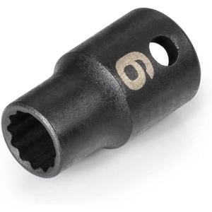 image:imageTEKTON 38 Inch Drive x 9 mm SemiDeep 12Point Impact Socket  SID143099 mm