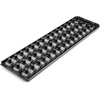 image:imageTEKTON 12 Inch Drive x 18 Inch Socket Rail 15 Clips Gray  OSR23315  Made in USAGray