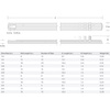 image:imageTEKTON 12 Inch Drive x 18 Inch Socket Rail 15 Clips Gray  OSR23315  Made in USAGray