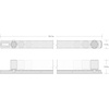 image:imageTEKTON 14 Inch Drive Shallow 6Point Socket Set with Rail 11Piece 532  916 in  SHD9010114Piece 532916 in