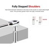 image:imageTEKTON 14 Inch Drive Shallow 6Point Socket Set with Rail 11Piece 532  916 in  SHD9010114Piece 532916 in