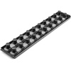 image:imageTEKTON 34 Inch Drive 2Rail Socket Organizer Set Red 20Tool  OST33120  Made in USAGray