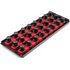 image:imageTEKTON 34 Inch Drive 2Rail Socket Organizer Set Red 20Tool  OST33120  Made in USARed