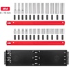 image:imageTEKTON 38 Inch Drive Deep 6Point Socket Set with Rail 9Piece 516  34 in  SHD91105Standard