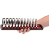 image:imageTEKTON 38 Inch Drive Deep 6Point Socket Set with Rail 9Piece 516  34 in  SHD91105Standard