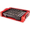 image:imageTEKTON 38 Inch Drive SemiDeep 6Point Socket Set with Rail 15Piece 141 in  SHD91121Shallow  SemiDeep  and Deep