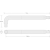image:imageTEKTON 38 Inch Drive x 6 Inch Wobble LHandle  SLH1010612 in Drive