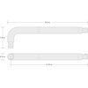 image:imageTEKTON 38 Inch Drive x 6 Inch Wobble LHandle  SLH1010638 in Drive