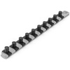 image:imageTEKTON 12 Inch Drive x 18 Inch Socket Rail 15 Clips Gray  OSR23315  Made in USAGray