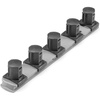 image:imageTEKTON 34 Inch Drive 2Rail Socket Organizer Set Red 20Tool  OST33120  Made in USAGray