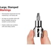image:imageTEKTON 12 Inch Drive PhillipsSlotted Bit Socket Set with Rail 8Piece 2  4 1458 in  SHB92108