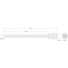 image:imageTEKTON 38 Inch Drive x 7 mm Hex Bit Socket  SHB132076 mm