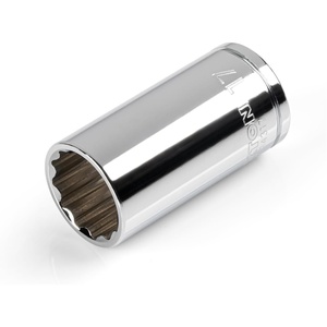 image:imageTEKTON 38 Inch Drive x 17 mm SemiDeep 12Point Socket  SHD14317