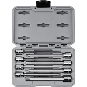 image:imageTEKTON 38 Inch Long Triple Square Bit Socket Set with Case 8Piece  SHB913188Piece Long M4M12