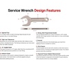 image:imageTEKTON 2516 Inch Service Wrench  WSE14359  Made in USA2516 Inch