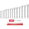 image:imageTEKTON Combination Wrench Set with Modular Organizers 27Piece 632 mm  WCB9520314Piece 619 mm