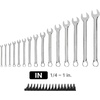 image:imageTEKTON Combination Wrench Set with Modular Organizers 27Piece 632 mm  WCB9520315Piece 141 in