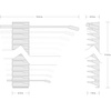 image:imageTEKTON Combination Wrench Set with Modular Organizers 27Piece 632 mm  WCB9520315Piece 141 in